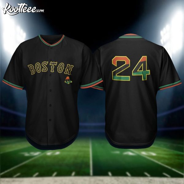 Boston Red Sox 2024 Black And African American Celebration Baseball Jersey