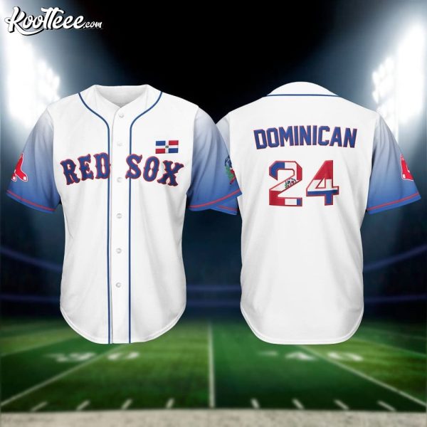 Red Sox Dominican Republic Celebration 2024 Baseball Jersey