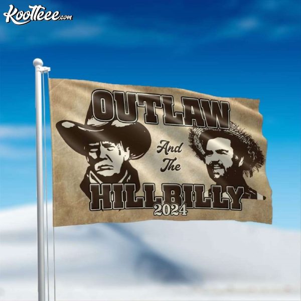 Trump Vance Outlaw And The Hillbilly 2024 Flag