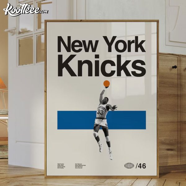 New York Knicks Basketball NBA Gift Poster