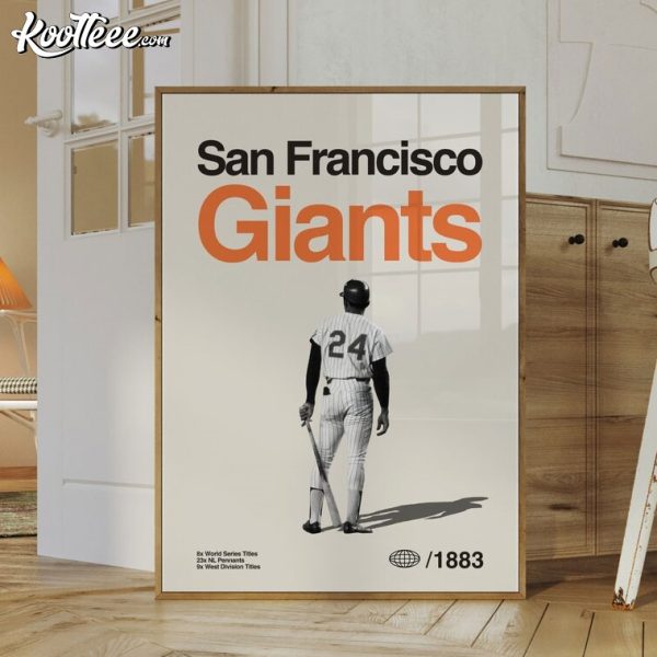 San Francisco Giants Baseball MLB Poster