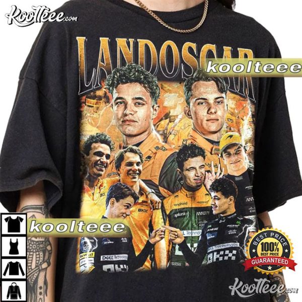 Landoscar Lando Norris And Oscar Piastri Vintage T-Shirt