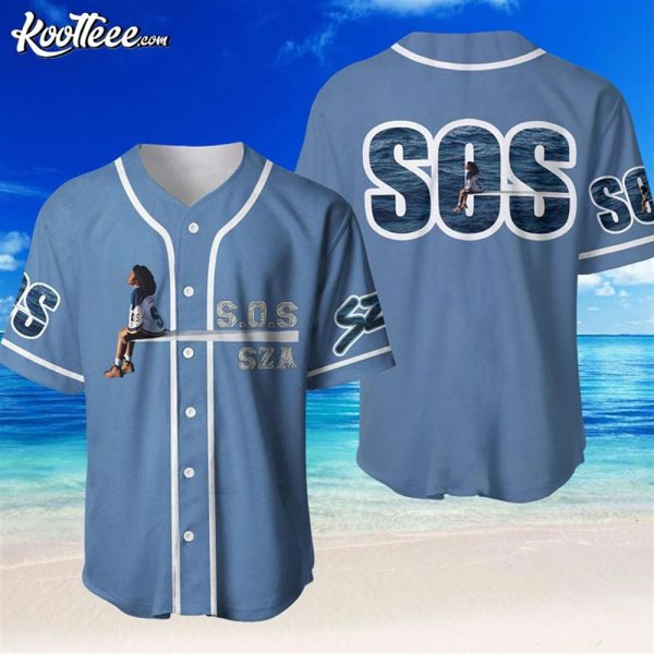 Sza Sos Album Gift For Fan Baseball Jersey