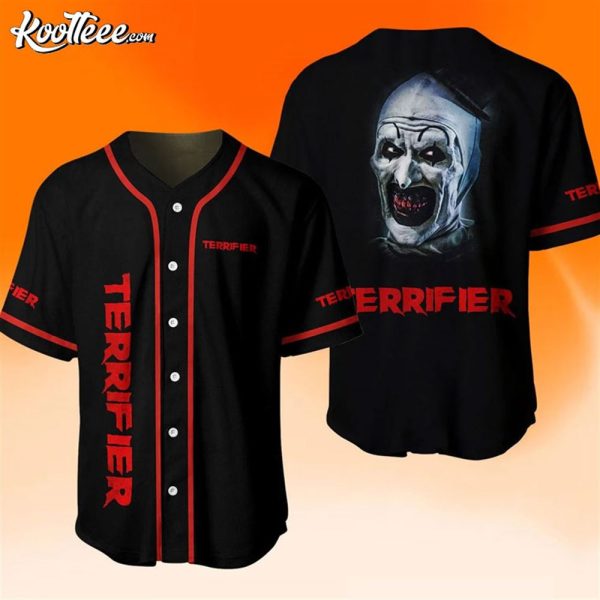 Terrifier Scary Clown Halloween Baseball Jersey