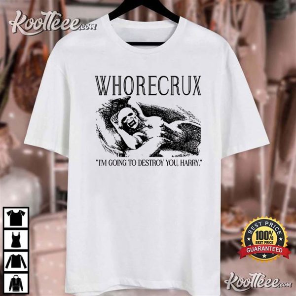 Whorecrux Voldemort Parody Meme Gift T-Shirt