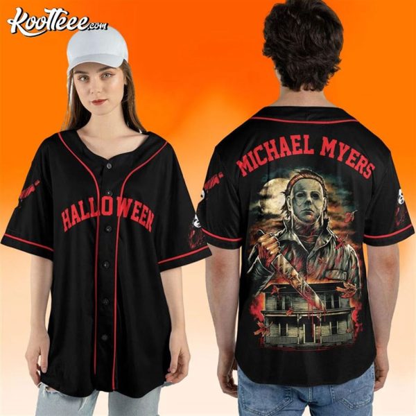 Michael Myers Halloween John Carpenter Baseball Jersey