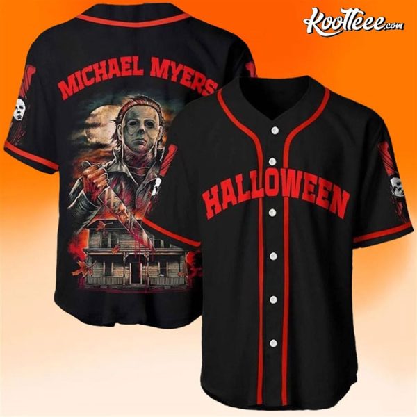 Michael Myers Halloween John Carpenter Baseball Jersey