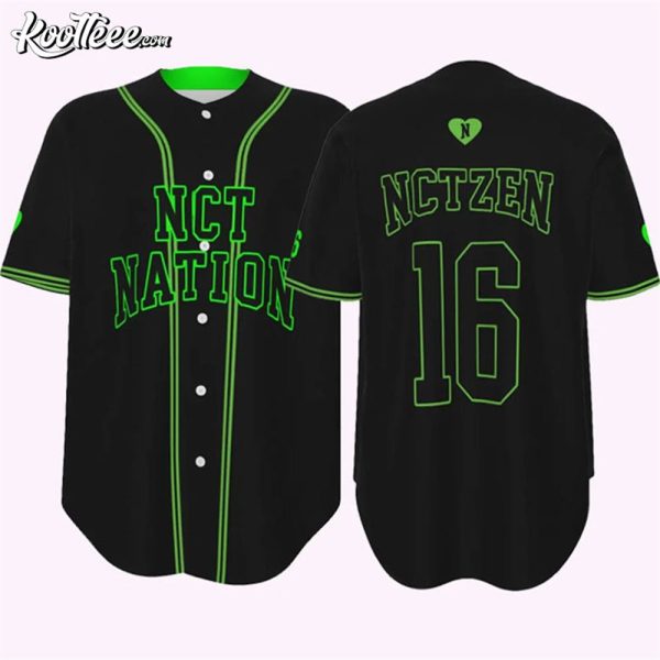 NCT Nation NCTzen Kpop Baseball Jersey