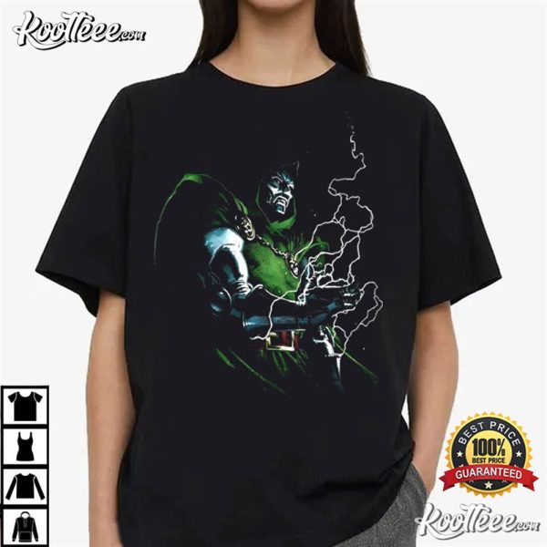 Doctor Doom Robert Downey Jr Marvel Comics Vintage T-Shirt