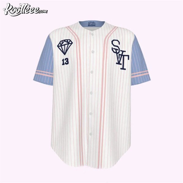 Seventeen Carat 17 Kpop Baseball Jersey