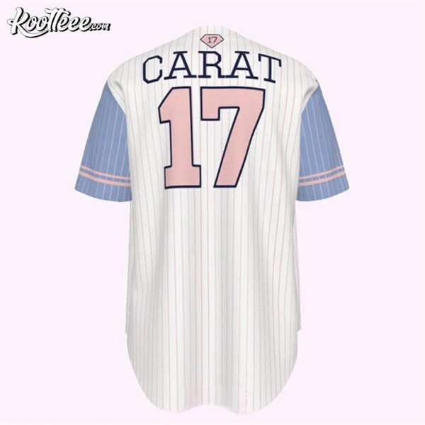 Seventeen Carat 17 Kpop Baseball Jersey