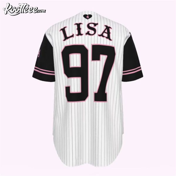 Black Pink Kpop Custom Baseball Jersey