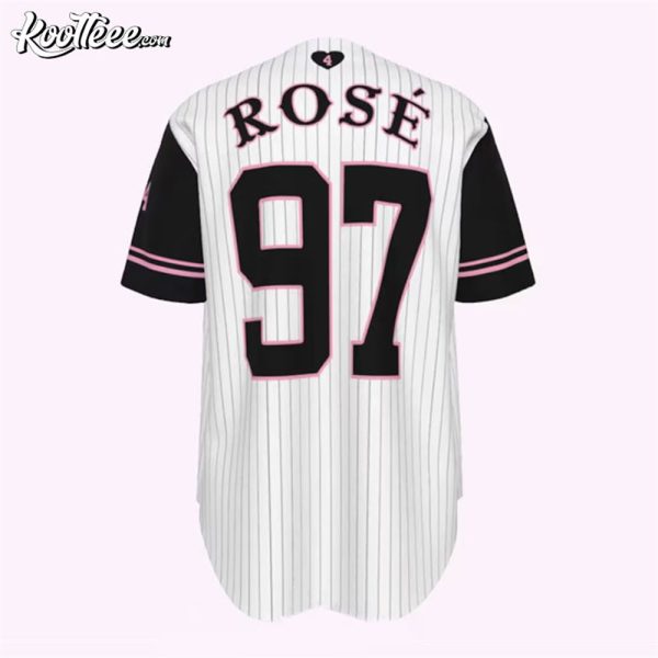 Black Pink Kpop Custom Baseball Jersey