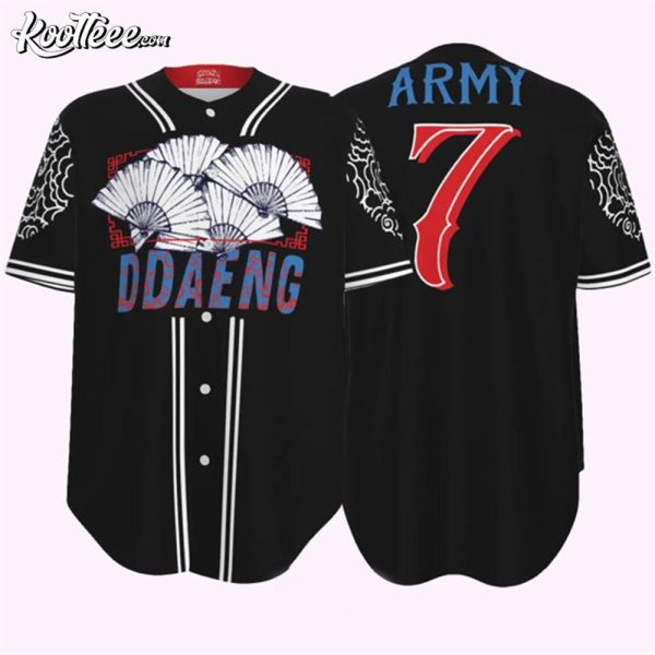 Ddaeng BTS Army Kpop Baseball Jersey