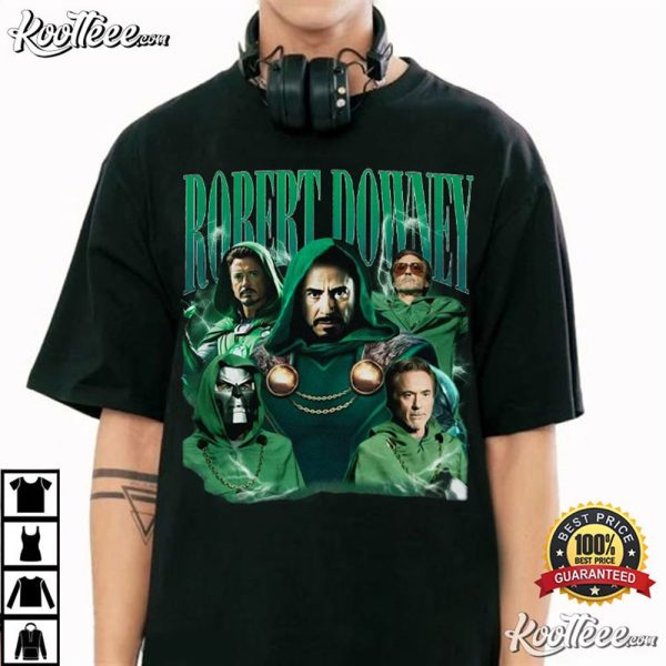 Robert Downey Jr Dr Doom Avengers 5 T-Shirt