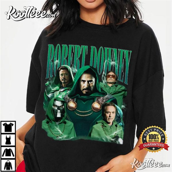 Robert Downey Jr Dr Doom Avengers 5 T-Shirt