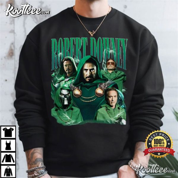 Robert Downey Jr Dr Doom Avengers 5 T-Shirt