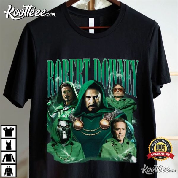 Robert Downey Jr Dr Doom Avengers 5 T-Shirt