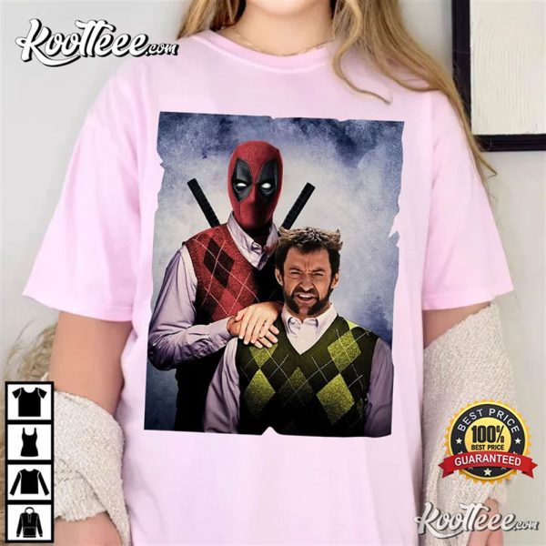 Deadpool Wolverine Step Brothers T-Shirt