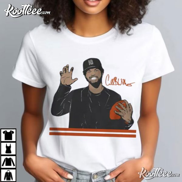 Caleb Williams Claw Pose Signature T-Shirt