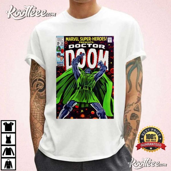 Dr Doom Marvel Comics Vintage T-Shirt