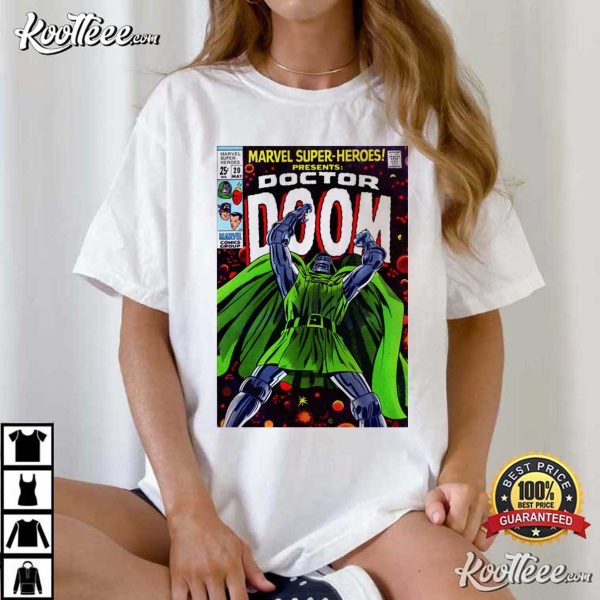 Dr Doom Marvel Comics Vintage T-Shirt