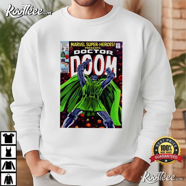 Dr Doom Marvel Comics Vintage T-Shirt