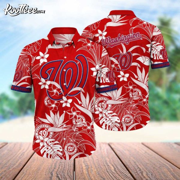 Washington Nationals Island Legends Hawaiian Shirt