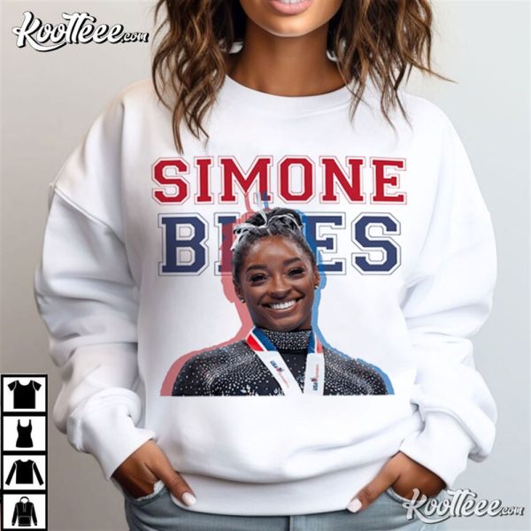 Simone Biles Gymnastics Olympics Paris 2024 T-Shirt