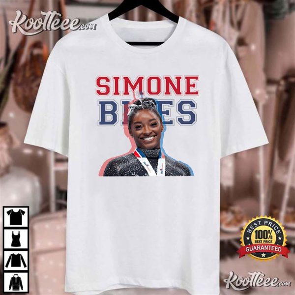 Simone Biles Gymnastics Olympics Paris 2024 T-Shirt