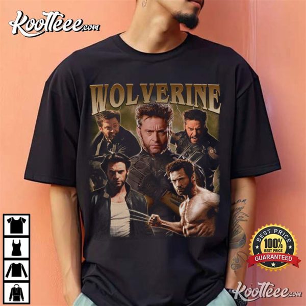 Wolverine Logan Xmen Vintage T-Shirt