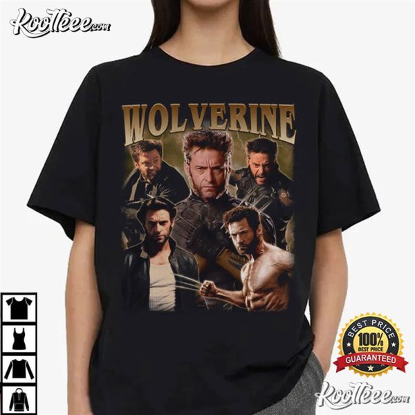 Wolverine Logan Xmen Vintage T-Shirt