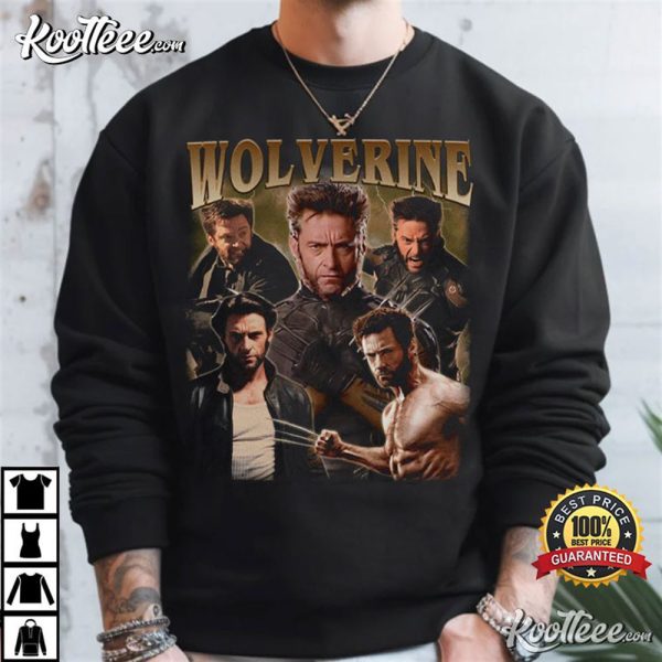 Wolverine Logan Xmen Vintage T-Shirt