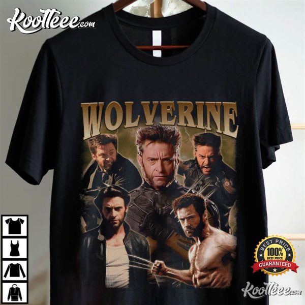 Wolverine Logan Xmen Vintage T-Shirt