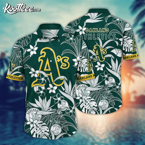 Oakland Athletics MLB Aloha Hawaiian Shirt