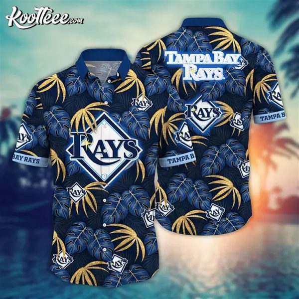 Tampa Bay Rays MLB Aloha Hawaiian Shirt