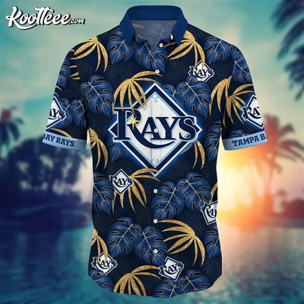 Tampa Bay Rays MLB Aloha Hawaiian Shirt