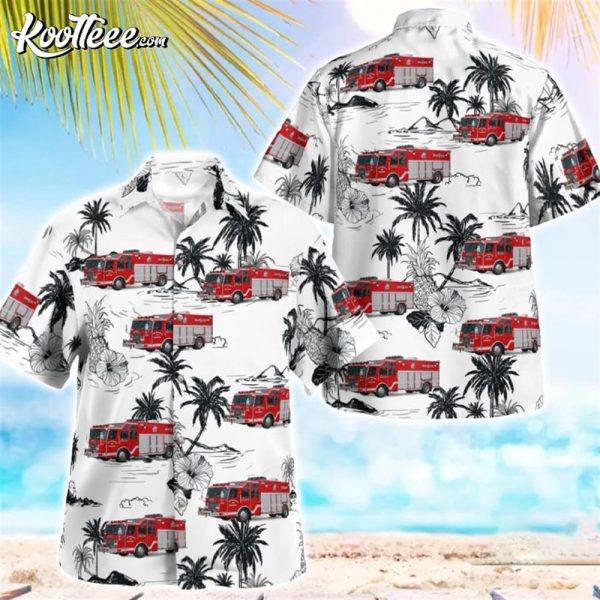 Tennessee Memphis Fire Department Rescue 1 Hawaiian Shirt