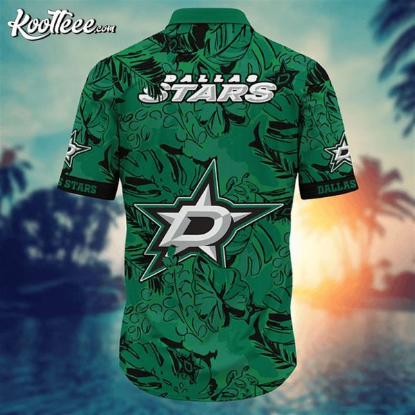 Dallas Stars NHL Aloha Hawaiian Shirt