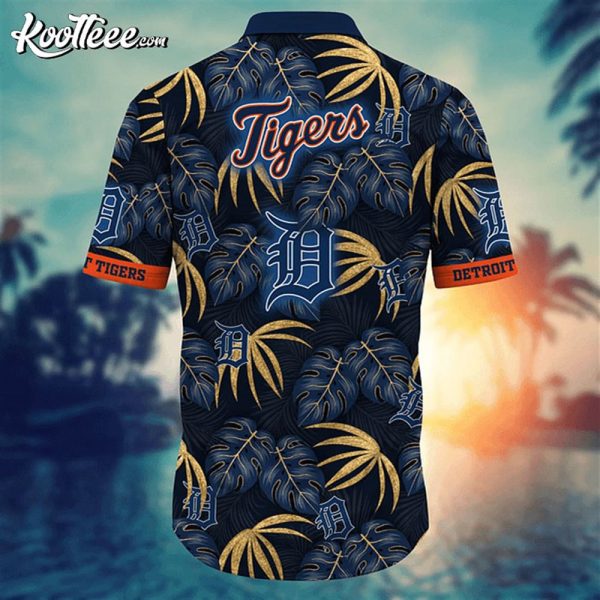 Detroit Tigers MLB Aloha Hawaiian Shirt