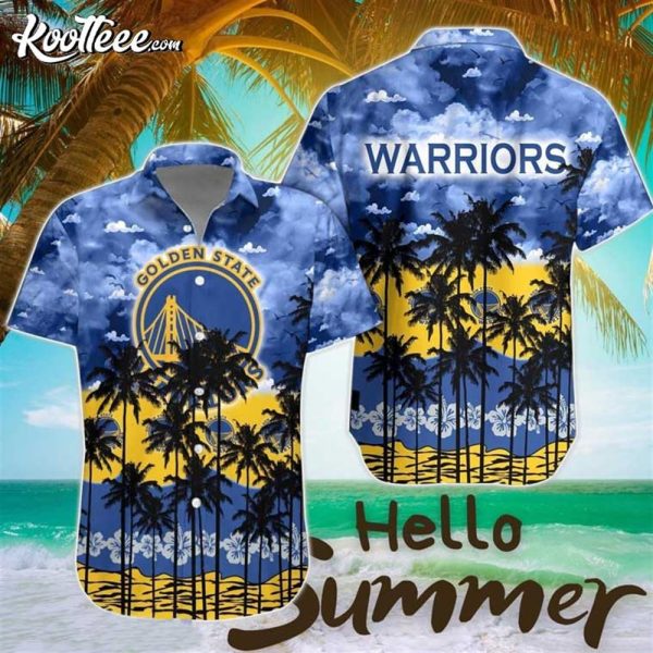 Golden State Warriors Aloha Hawaiian Shirt