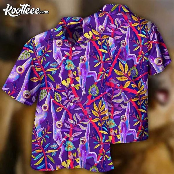 Colorful Monkey Aloha Hawaiian Shirt