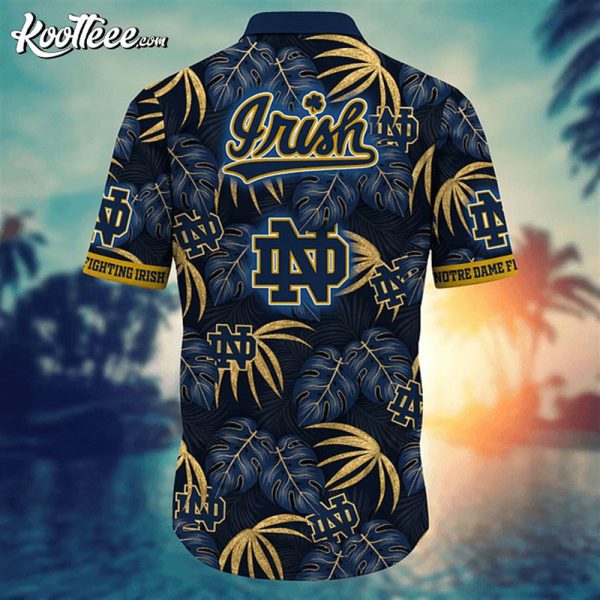 Notre Dame Fighting Irish NCAA Tropical Hawaiian Shirt