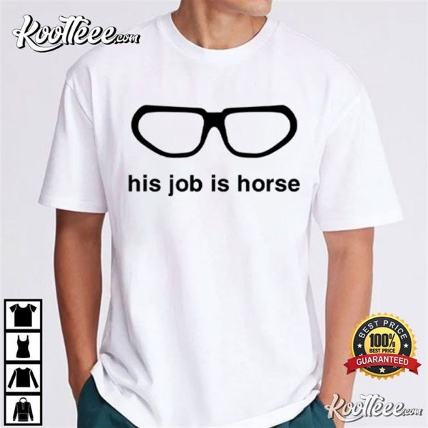 Pommel Horse Stephen Nedoroscik His Job Is Horse T-Shirt