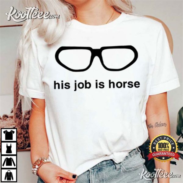 Pommel Horse Stephen Nedoroscik His Job Is Horse T-Shirt