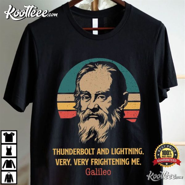 Thunderbolt And Lightning Very Very Frightening Me Galileo Vintage T-Shirt