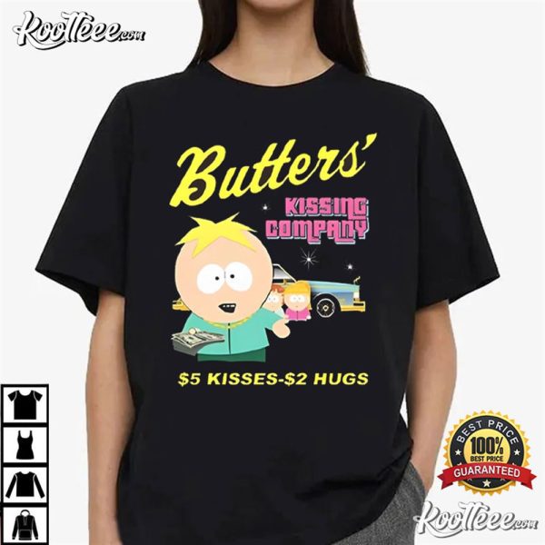 South Park Butters Kissing Company T-Shirt