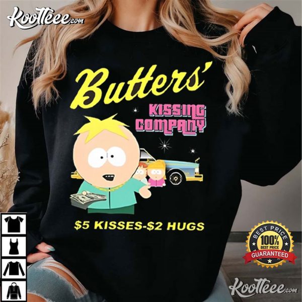 South Park Butters Kissing Company T-Shirt