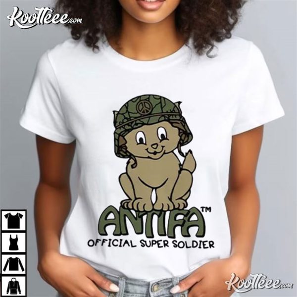 Antifa Official Super Soldier T-Shirt