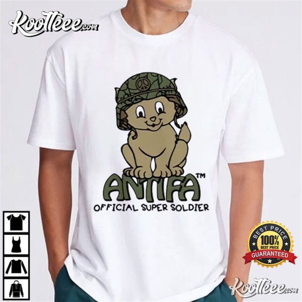 Antifa Official Super Soldier T-Shirt